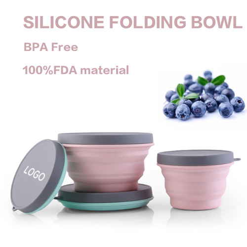 SIlicone collapsible bowl