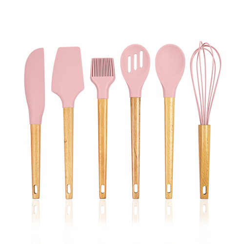 6pcs Silicone Spatula Set