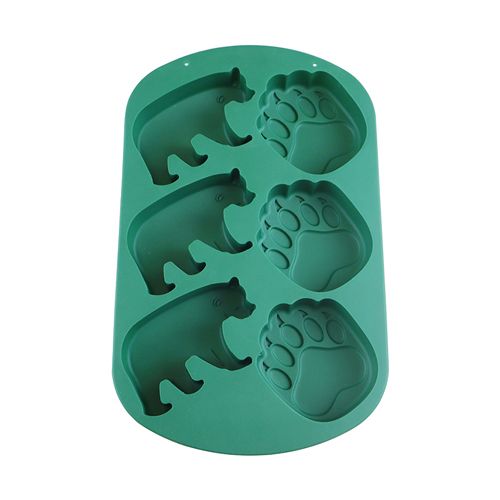 bear paw silicone cake mold 