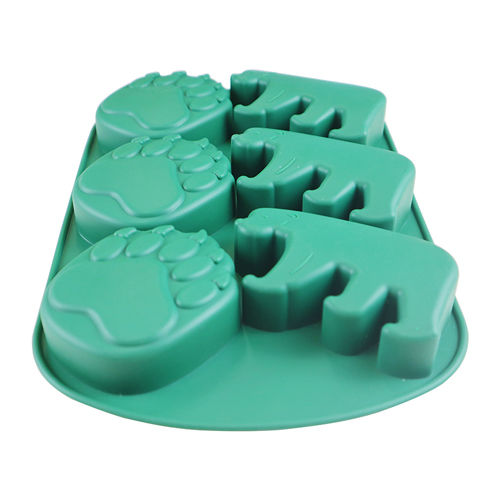 bear paw silicone cake mold