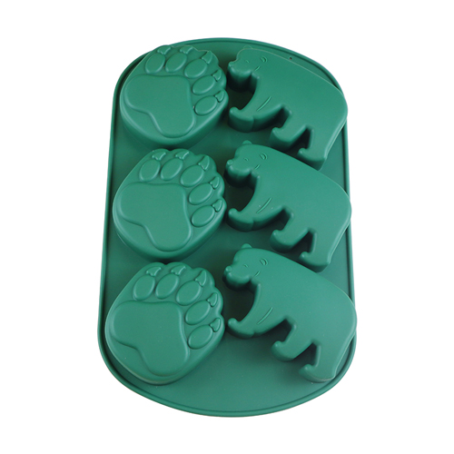 bear paw silicone cake mold