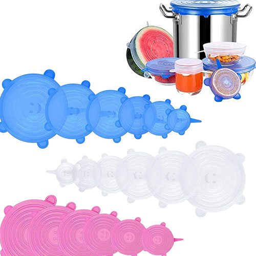 Silicone Stretch Lids for Kitchen