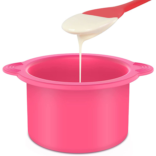 Silicone-wax-pot