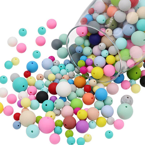 Silicone beads