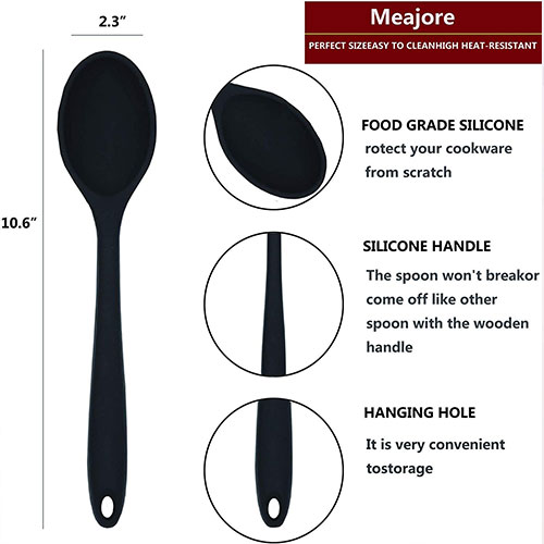 Silicone Spoons For Cooking (1)