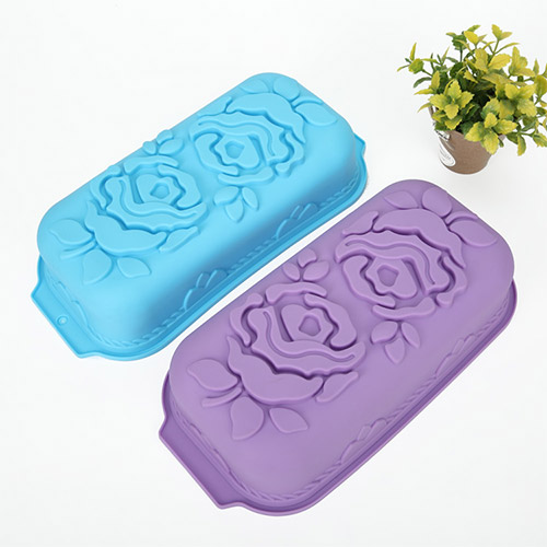 Silicone rose cake mold (1)