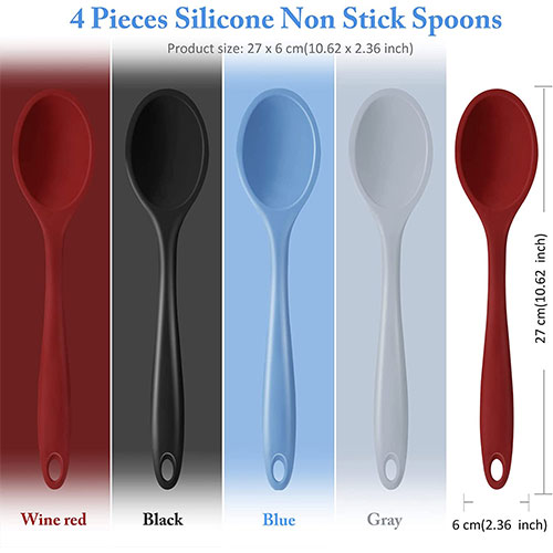 Silicone Mixing Spoon (3)