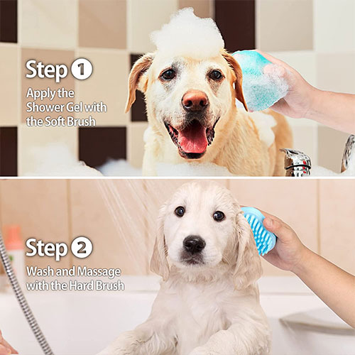 Silicone Dog Bath Brush (1)