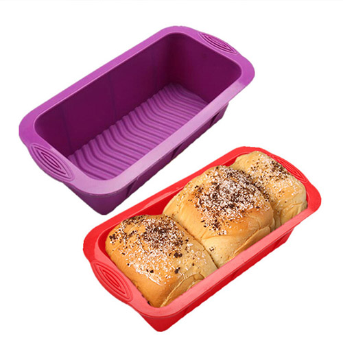 Silicone rectangular cake mold