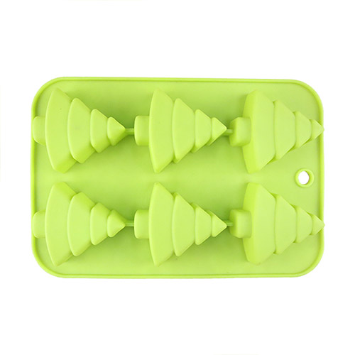 Silicone Christmas tree cake mold (4)