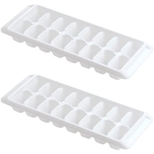 Silicone White Ice Cube Tray (4)