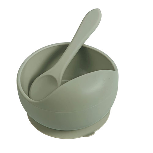 Silicone Bowl And Spoon