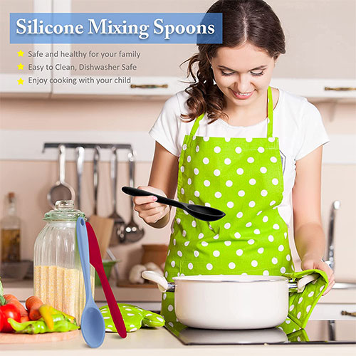 Silicone Mixing Spoon (5)