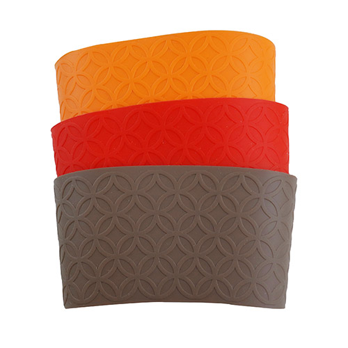 Silicone cup sleeve