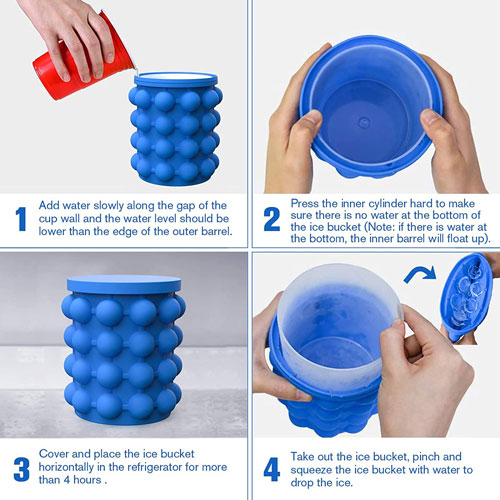 Large Silicone Ice Bucket