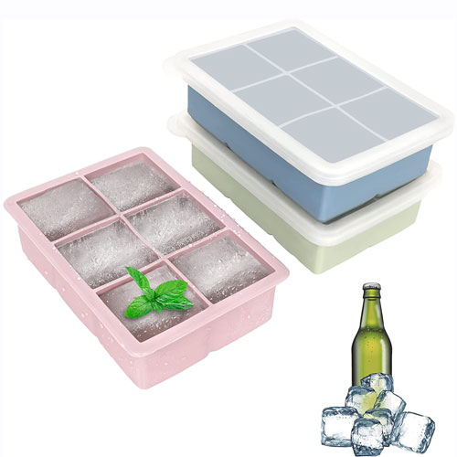 Silicone ice moulds