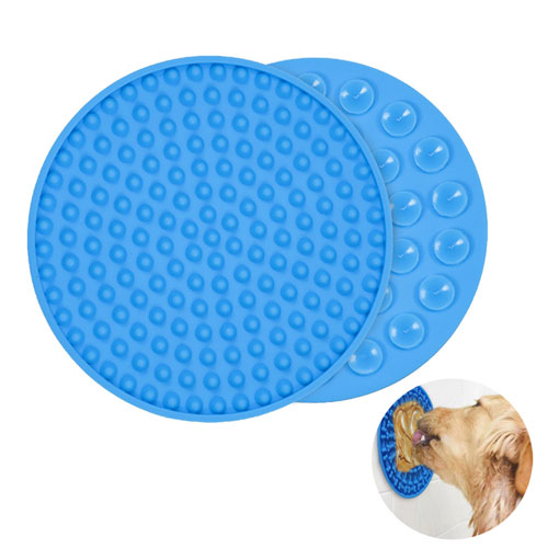 Silicone lick mat for dog