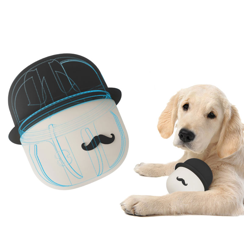 Gentleman's style pet food leakage toy