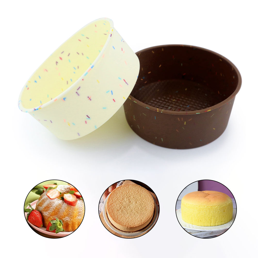 Round silicone bread loaf pan baking pans