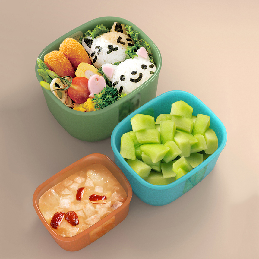 silicone food container storage box