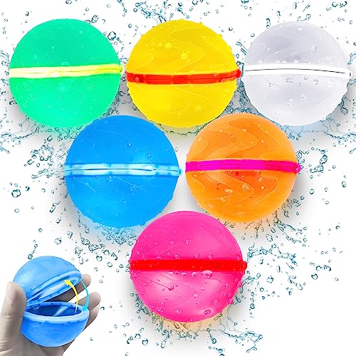 Silicone Reusable Water Balloons Summer Toys